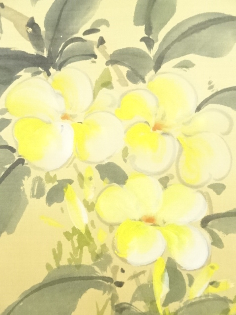 道具 ] - 道具 仙芝筆 花鳥図 肉筆紙本掛軸（共箱） | ネットショップ